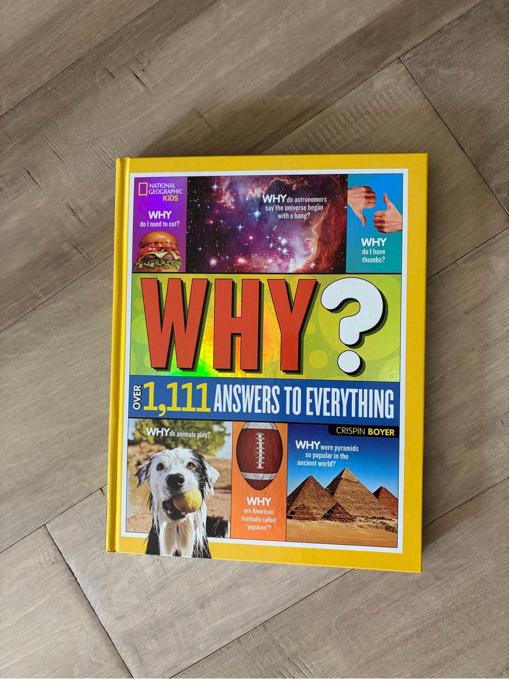 National Geographic Kids WHY? Book - Yellow, Red, Blue, Green